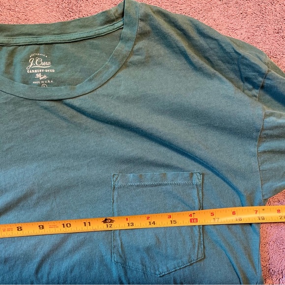 J Crew LOT OF 3 Sz L - 1 each Long Sleeve, Short Sleeve Tees and 1 Open Cardigan - Picture 8 of 13